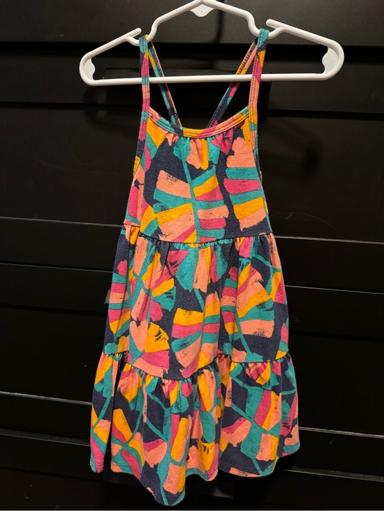 Cat & Jack Other - Cat & Jack Girls' Multicolor Tank Sundress - Navy, Pink, Teal, Orange, Yellow